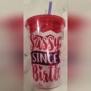 NWT Sassy Pink Party Cup